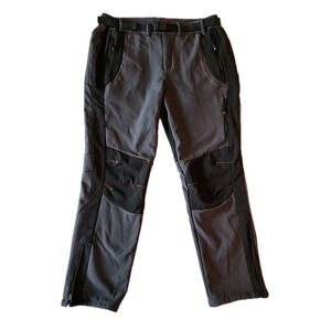 Bombshell Summitskin Pants‎ Softshell Gray Black Ski Snowboard Hiking Mens 36x30